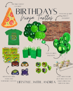 Ninja Turtle Birthday Supplies