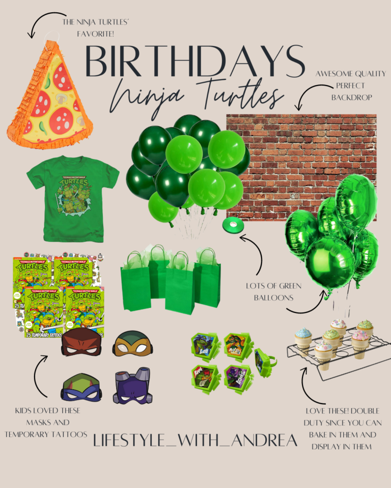  Teenage Mutant Ninja Turtles Tattoos Party Favors