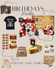Pirates Birthday party supplies