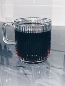 Fluted coffee mug