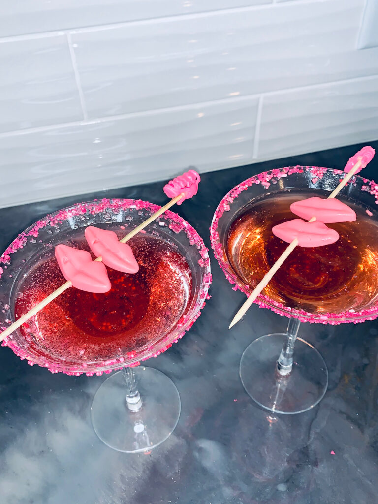 Barbie inspired Cocktail and Mocktail