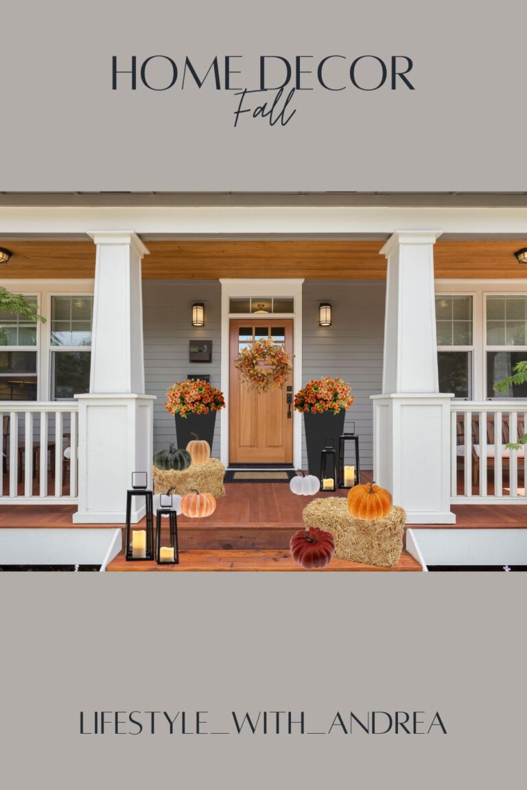 Fall Front Porch Styling